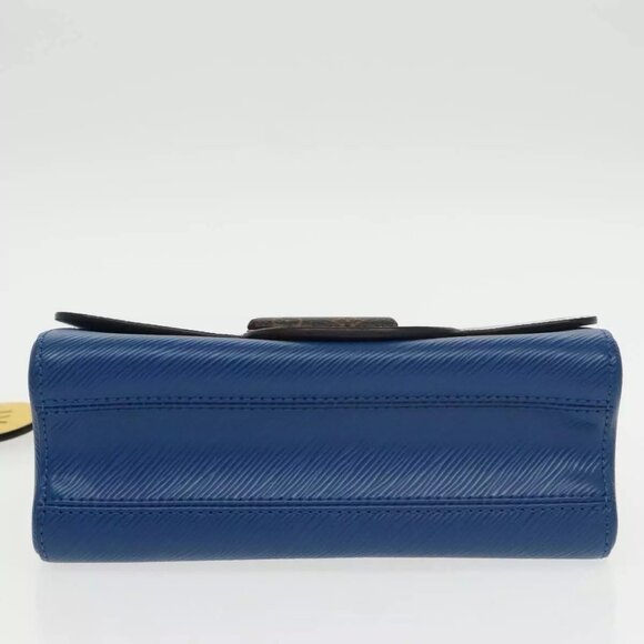 LOUIS VUITTON Epi Peace Love Twist MM Hand Bag Red Blue - Picture 10 of 16